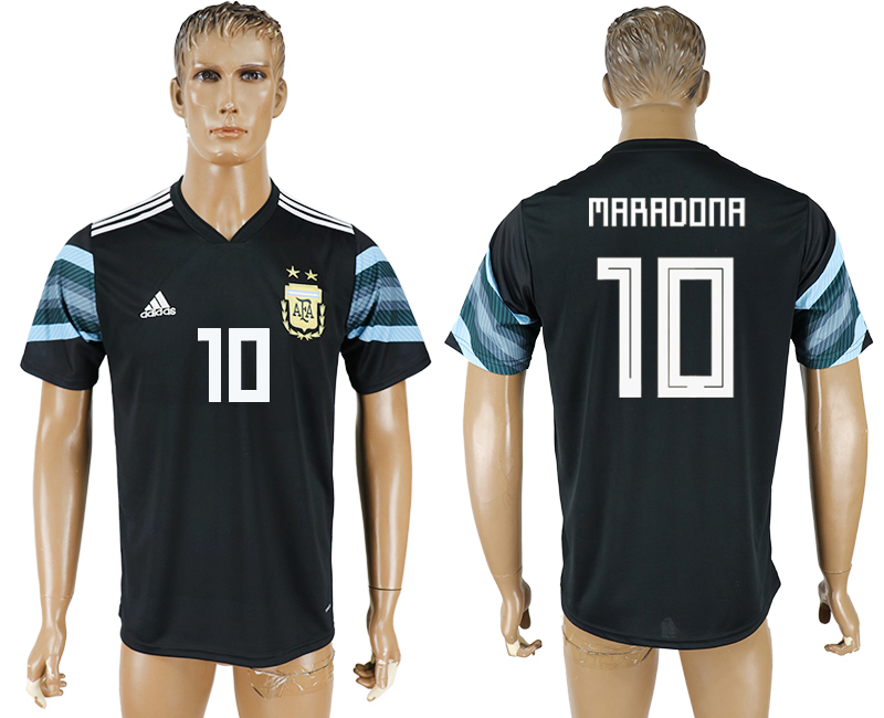 2018 FIFA WORLD CUP ARGENTINA #10 MARADONA maillot de foot